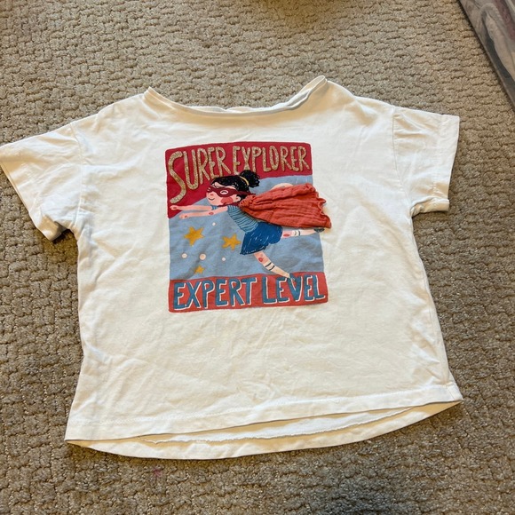 Zara Explorer Super Hero Tee 4-5 - Picture 1 of 6